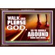 WALK AND PLEASE GOD  Scripture Art Acrylic Frame  GWARK9594  