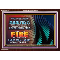 YOUR WORKS SHALL BE TRIED BY FIRE  Modern Art Picture  GWARK9796  