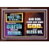 THE EARTH SHALL YIELD HER INCREASE FOR YOU  Inspirational Bible Verses Acrylic Frame  GWARK9895  "33X25"