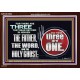 THE THREE THAT BEAR RECORD IN HEAVEN  Modern Wall Art  GWARK9902  