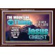 IN JESUS CHRIST MIGHTY NAME MOUNTAIN SHALL BE THINE  Hallway Wall Acrylic Frame  GWARK9910  