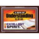 A MAN OF UNDERSTANDING IS OF AN EXCELLENT SPIRIT  New Wall Décor  GWARK9911  