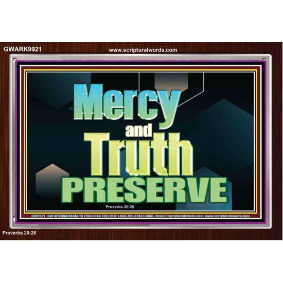 MERCY AND TRUTH PRESERVE  Christian Paintings  GWARK9921  