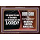 WHO CAN BE LIKENED TO OUR GOD JEHOVAH  Scriptural Décor  GWARK9978  