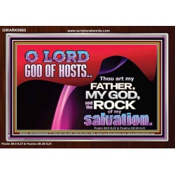 THOU ART MY FATHER MY GOD  Bible Verse Acrylic Frame  GWARK9985  "33X25"