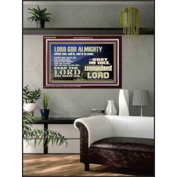 REBEL NOT AGAINST THE COMMANDMENTS OF THE LORD  Ultimate Inspirational Wall Art Picture  GWARK10380  "33X25"