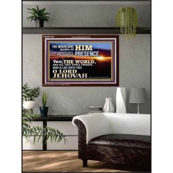 WHO IS LIKE UNTO THEE OUR LORD JEHOVAH  Unique Scriptural Picture  GWARK10381  "33X25"