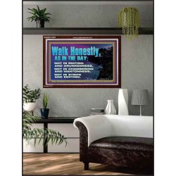 WALK HONESTLY ALL THE TIME  Eternal Power Picture  GWARK10385  "33X25"