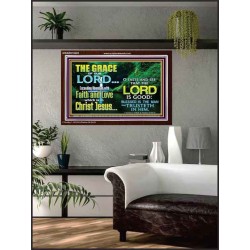 SEEK THE EXCEEDING ABUNDANT FAITH AND LOVE IN CHRIST JESUS  Ultimate Inspirational Wall Art Acrylic Frame  GWARK10425  