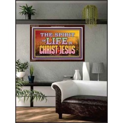SPIRIT OF LIFE IN CHRIST JESUS  Scripture Wall Art  GWARK10434  