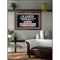SHEW KINDNESS AND BE COMPASSIONATE  Christian Quote Acrylic Frame  GWARK10462  