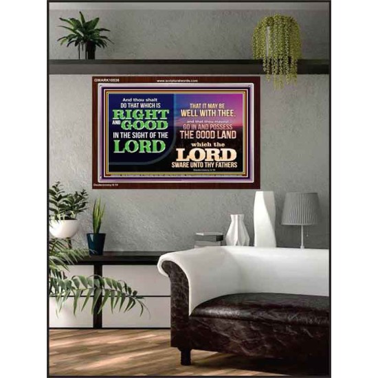 THAT IT MAY BE WELL WITH THEE  Contemporary Christian Wall Art  GWARK10536  