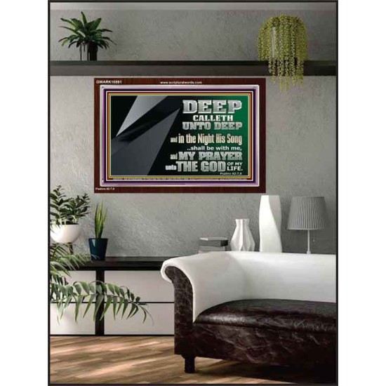 DEEP CALLETH UNTO DEEP  Modern Wall Art  GWARK10591  