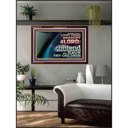 LIGHT THING IN THE SIGHT OF THE LORD  Unique Scriptural ArtWork  GWARK10611B  "33X25"