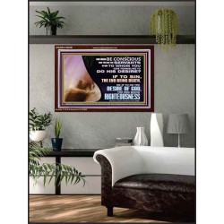 GIVE YOURSELF TO DO THE DESIRES OF GOD  Inspirational Bible Verses Acrylic Frame  GWARK10628B  "33X25"