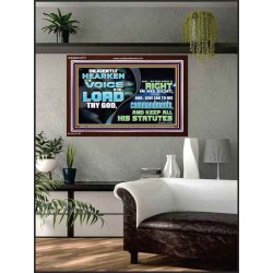 DILIGENTLY HEARKEN TO THE VOICE OF THE LORD THY GOD  Children Room  GWARK10717  "33X25"