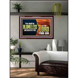 BE ABSOLUTELY TRUE TO THE LORD OUR GOD  Children Room Acrylic Frame  GWARK11920  "33X25"