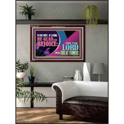 THE LORD WILL DO GREAT THINGS  Eternal Power Acrylic Frame  GWARK12031  "33X25"