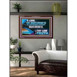 O LORD THY LAW IS THE TRUTH  Ultimate Inspirational Wall Art Picture  GWARK12179  "33X25"