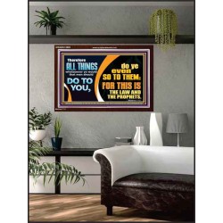 THE LAW AND THE PROPHETS  Scriptural Décor  GWARK12695  "33X25"