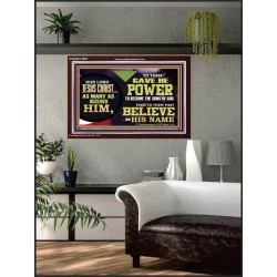 POWER TO BECOME THE SONS OF GOD  Eternal Power Picture  GWARK12989  "33X25"