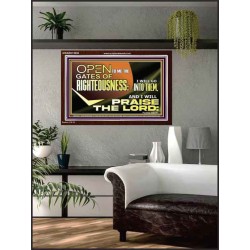 OPEN TO ME THE GATES OF RIGHTEOUSNESS  Children Room Décor  GWARK13036  "33X25"