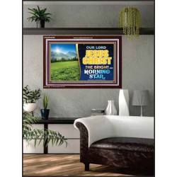 JESUS CHRIST THE BRIGHT AND MORNING STAR  Children Room Acrylic Frame  GWARK9546  "33X25"