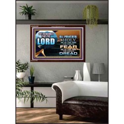 JEHOVAH LORD ALL POWERFUL IS HOLY  Righteous Living Christian Acrylic Frame  GWARK9568  "33X25"