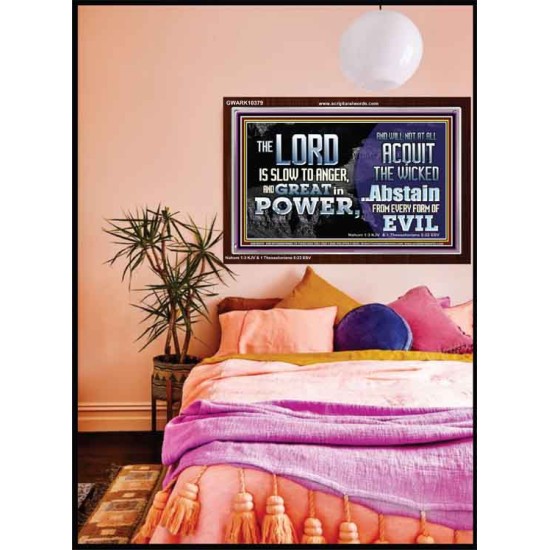 THE LORD GOD ALMIGHTY GREAT IN POWER  Sanctuary Wall Acrylic Frame  GWARK10379  