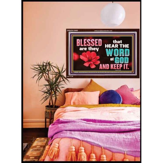 BE DOERS AND NOT HEARER OF THE WORD OF GOD  Bible Verses Wall Art  GWARK10483  