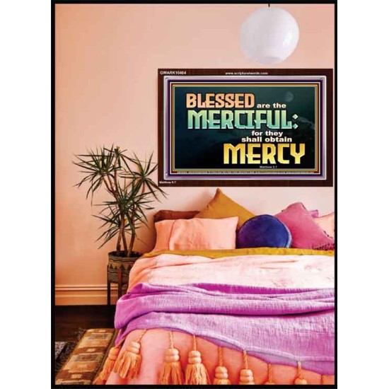 THE MERCIFUL SHALL OBTAIN MERCY  Religious Art  GWARK10484  