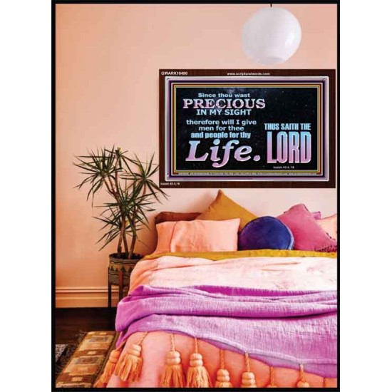 YOU ARE PRECIOUS IN THE SIGHT OF THE LIVING GOD  Modern Christian Wall Décor  GWARK10490  