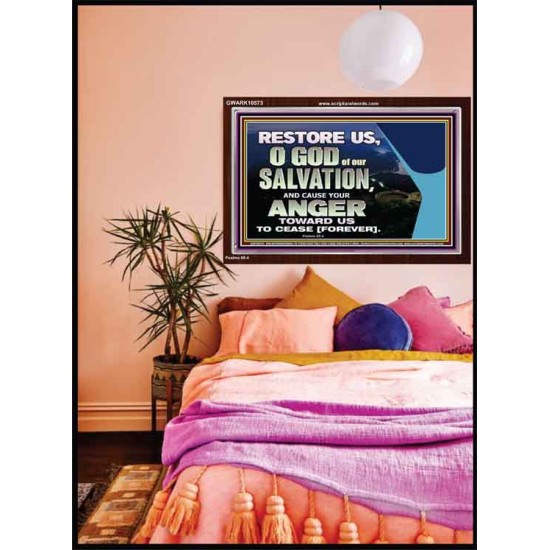 GOD OF OUR SALVATION  Scripture Wall Art  GWARK10573  