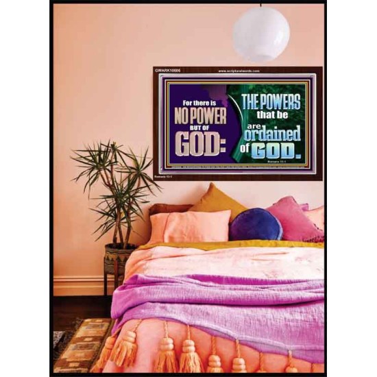 THERE IS NO POWER BUT OF GOD THE POWERS THAT BE ARE ORDAINED OF GOD  Church Acrylic Frame  GWARK10686  