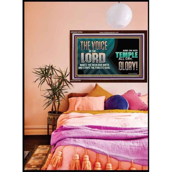 THE VOICE OF THE LORD MAKES THE DEER GIVE BIRTH  Art & Wall Décor  GWARK10789  