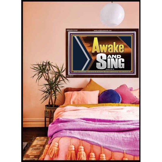 AWAKE AND SING  Affordable Wall Art  GWARK12122  