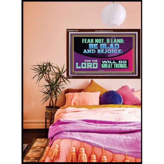 THE LORD WILL DO GREAT THINGS  Custom Inspiration Bible Verse Acrylic Frame  GWARK12147  