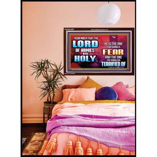 FEAR THE LORD WITH TREMBLING  Ultimate Power Acrylic Frame  GWARK9567  