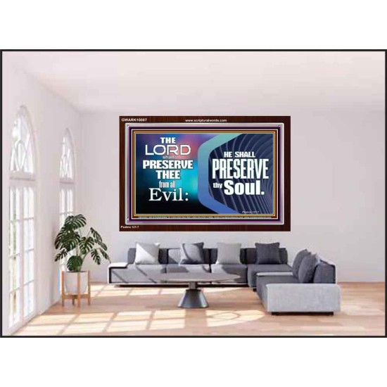 THY SOUL IS PRESERVED FROM ALL EVIL  Wall Décor  GWARK10087  
