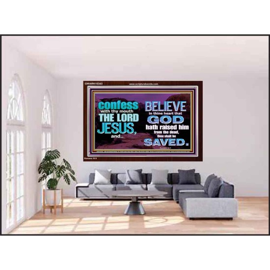 IN CHRIST JESUS IS ULTIMATE DELIVERANCE  Bible Verse for Home Acrylic Frame  GWARK10343  