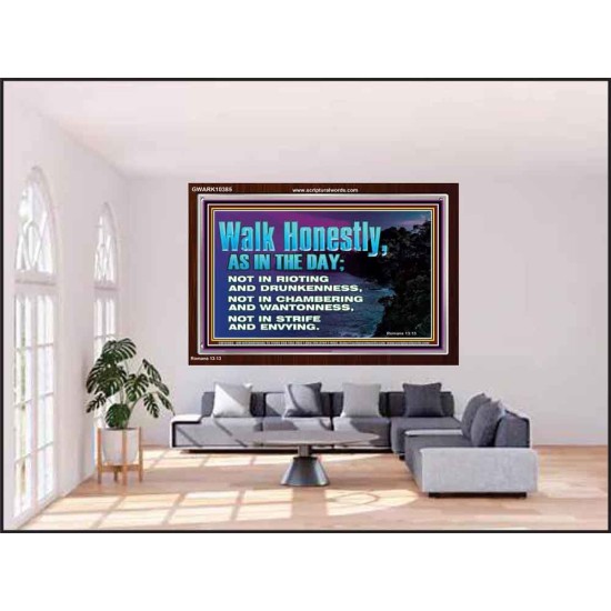 WALK HONESTLY ALL THE TIME  Eternal Power Picture  GWARK10385  