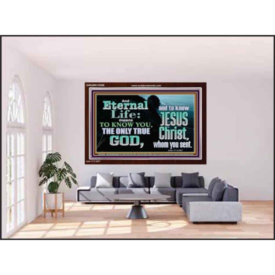 ETERNAL LIFE ONLY THROUGH CHRIST JESUS  Children Room  GWARK10396  