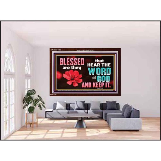 BE DOERS AND NOT HEARER OF THE WORD OF GOD  Bible Verses Wall Art  GWARK10483  