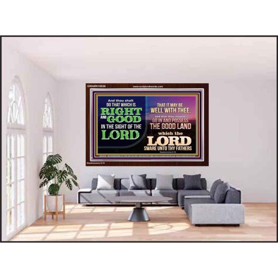 THAT IT MAY BE WELL WITH THEE  Contemporary Christian Wall Art  GWARK10536  