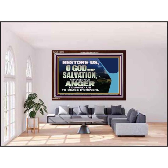 GOD OF OUR SALVATION  Scripture Wall Art  GWARK10573  