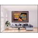 DILIGENTLY KEEP THE COMMANDMENTS OF THE LORD OUR GOD  Ultimate Inspirational Wall Art Acrylic Frame  GWARK10719  