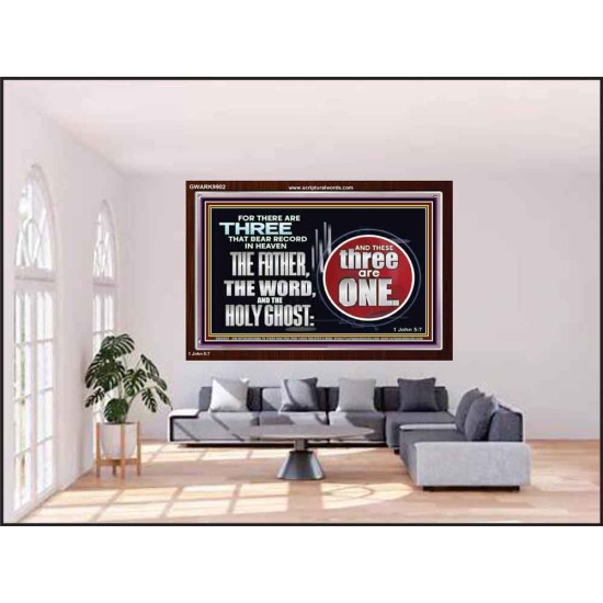 THE THREE THAT BEAR RECORD IN HEAVEN  Modern Wall Art  GWARK9902  