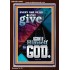 WE SHALL ALL GIVE ACCOUNT TO GOD  Ultimate Power Picture  GWARK10002  "25x33"