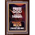 PRAISE HIM WITH TRUMPET, PSALTERY AND HARP  Inspirational Bible Verses Portrait  GWARK10063  "25x33"