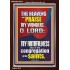 THE HEAVENS SHALL PRAISE THY WONDERS O LORD ALMIGHTY  Christian Quote Picture  GWARK10072  "25x33"